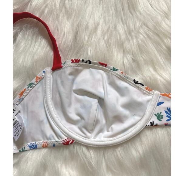 Fisch Saline Underwire Bikini Swim Top XL – Multicolor Print Sustainable - Picture 6 of 6